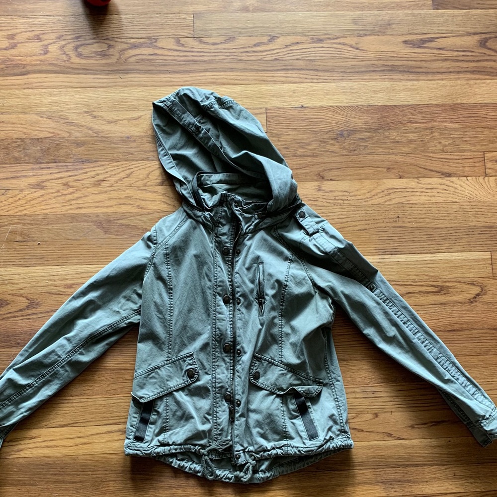 Army green jacket